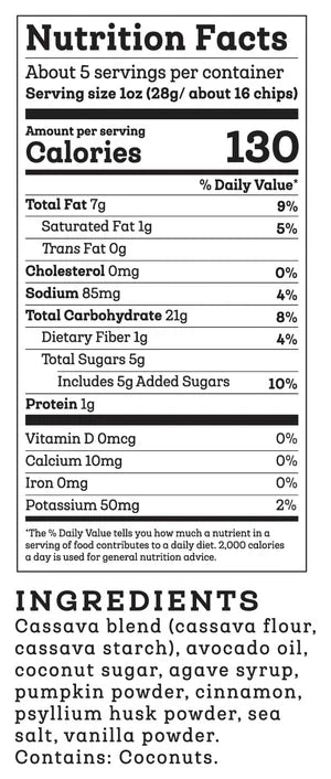 Siete Foods Grain Free Churro Chips
