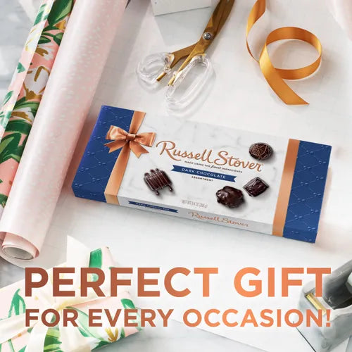 Russell Stover Chocolates Dark Chocolate Assortment, 9.4 oz. Box