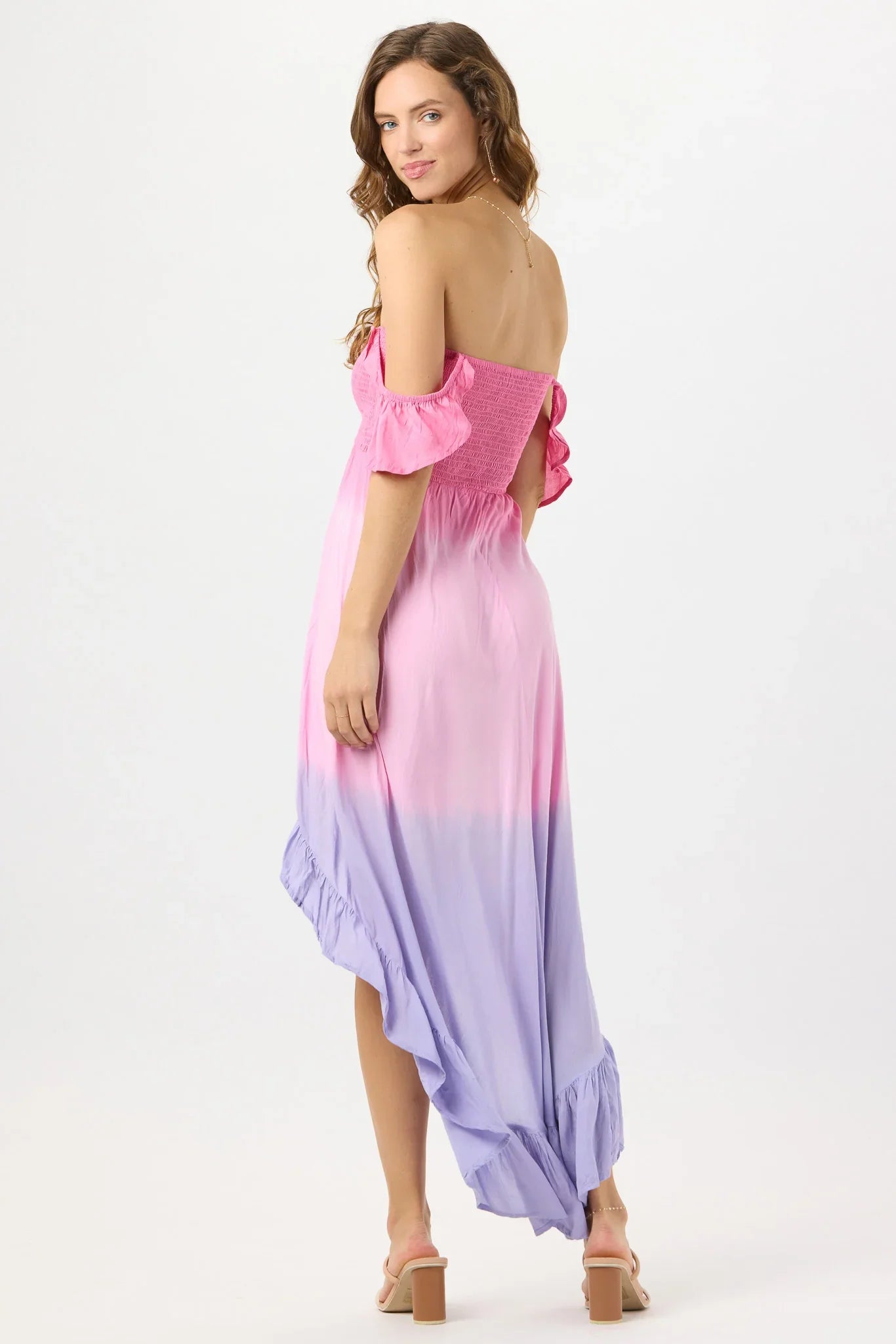 Tiare Hawaii Brooklyn Maxi Dress - Pink Violet Ombre