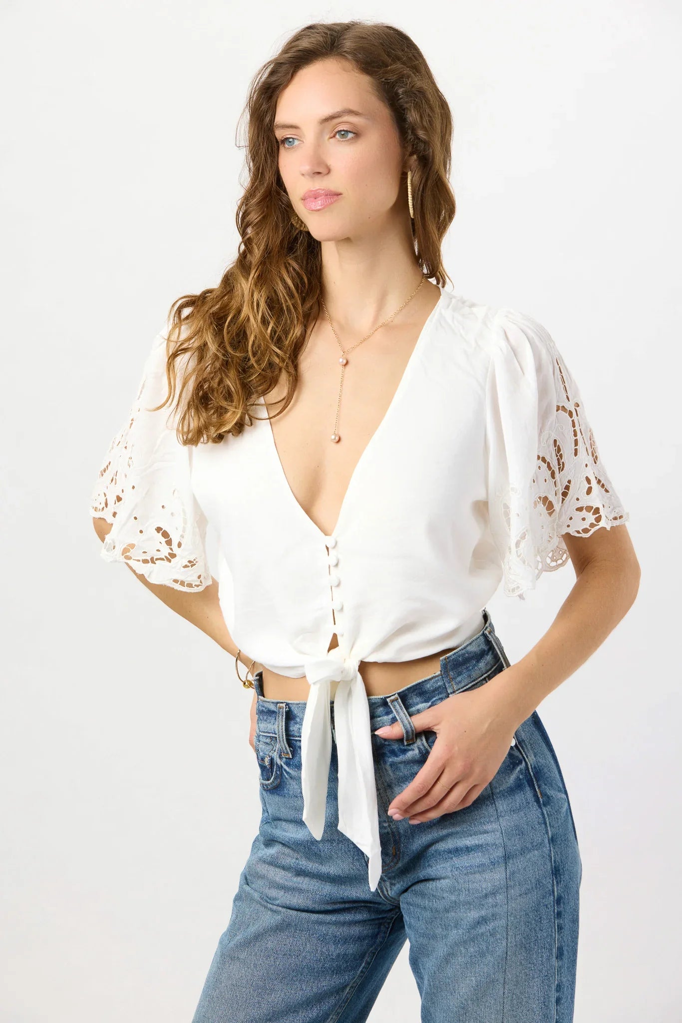 Tiare Hawaii Cayman Top - Off White