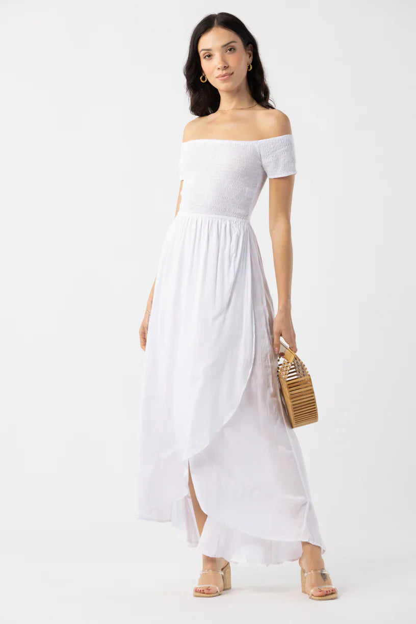 Tiare Hawaii Cheyenne Maxi Dress - White