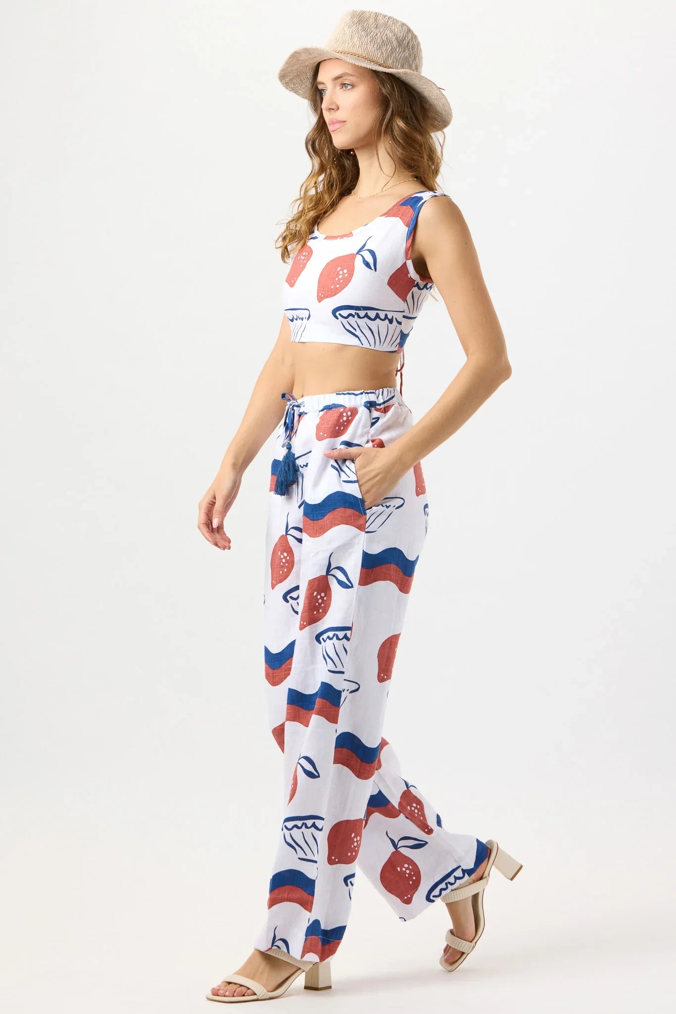 Tiare Hawaii Crete Pant - Amalfi Rust
