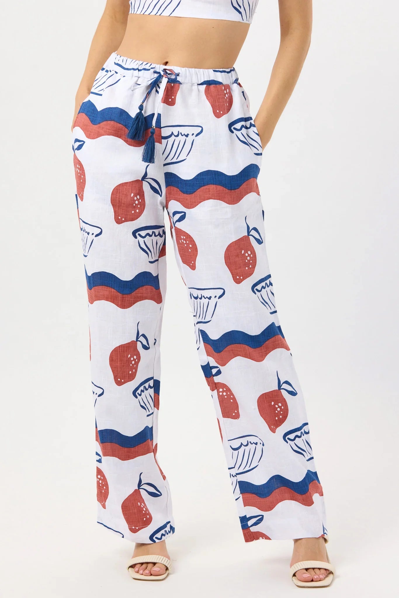 Tiare Hawaii Crete Pant - Amalfi Rust