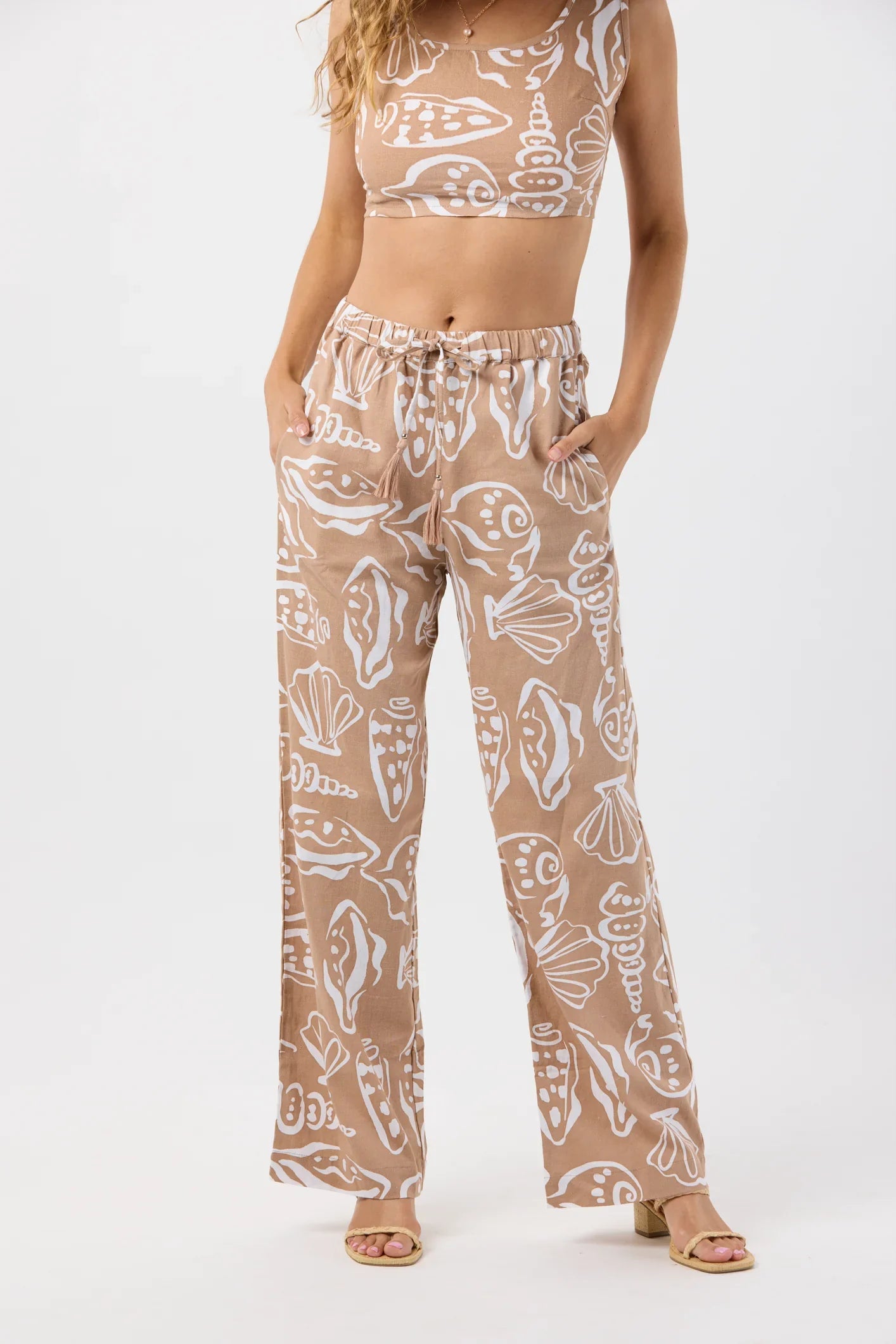 Tiare Hawaii Crete Pant - Seashells Sand