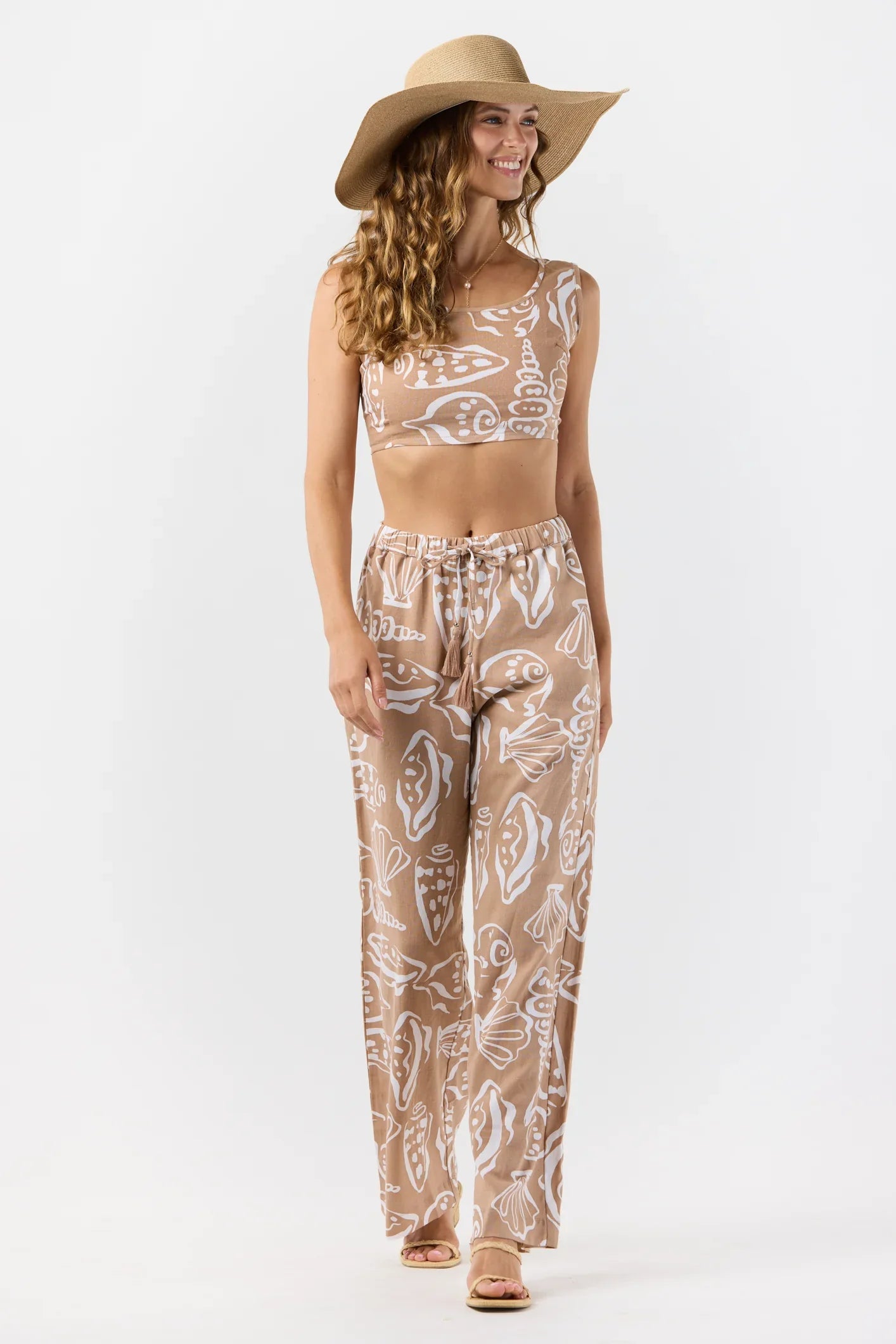 Tiare Hawaii Crete Pant - Seashells Sand