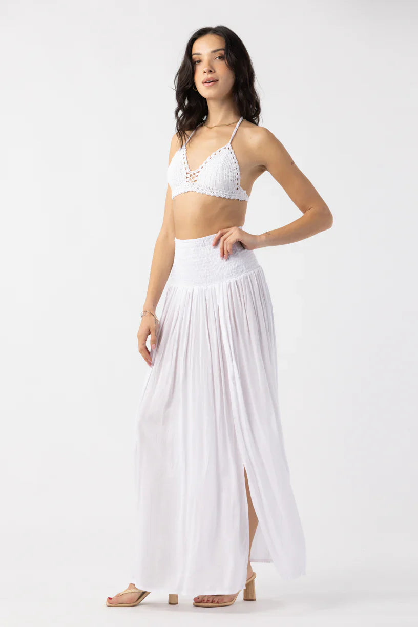 Tiare Hawaii Crochet Top - White