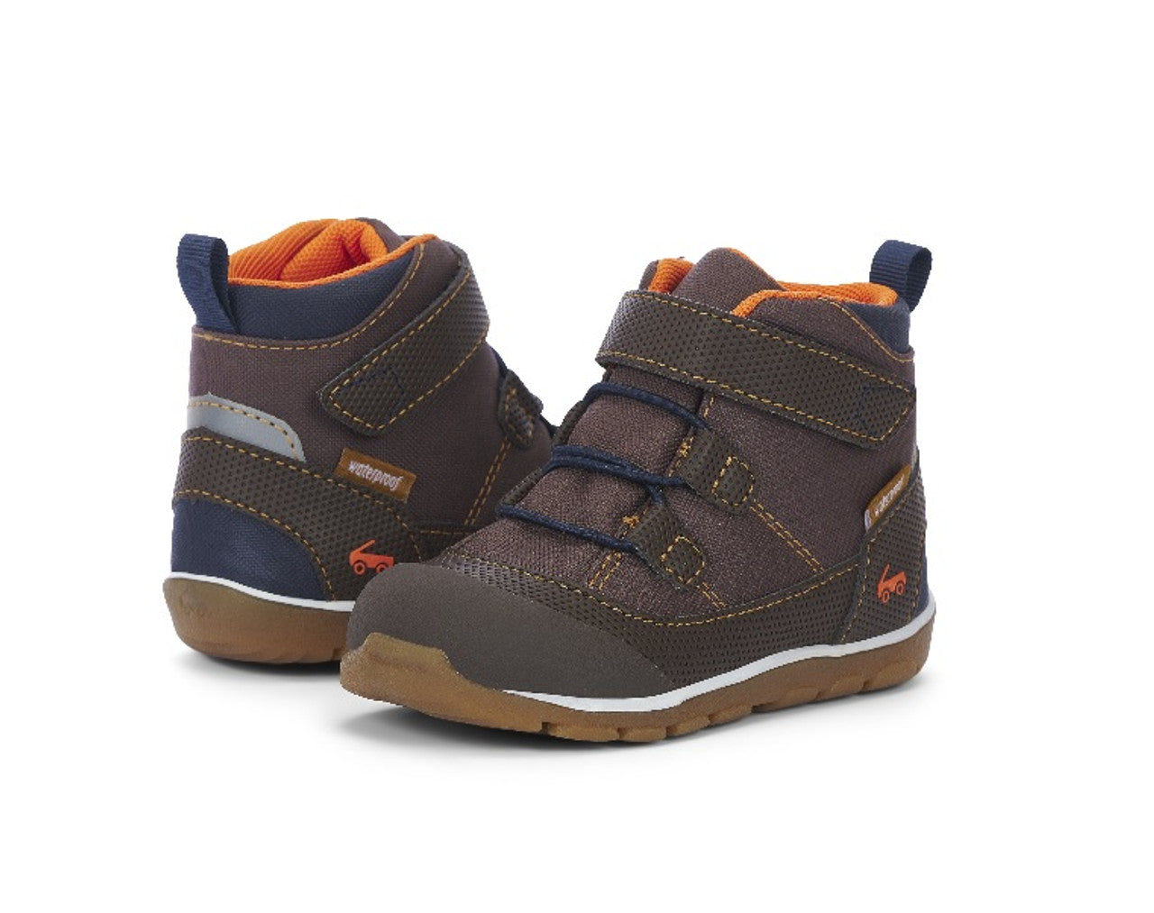 See Kai Run Boy's Sam II Waterproof Chocolate Brown
