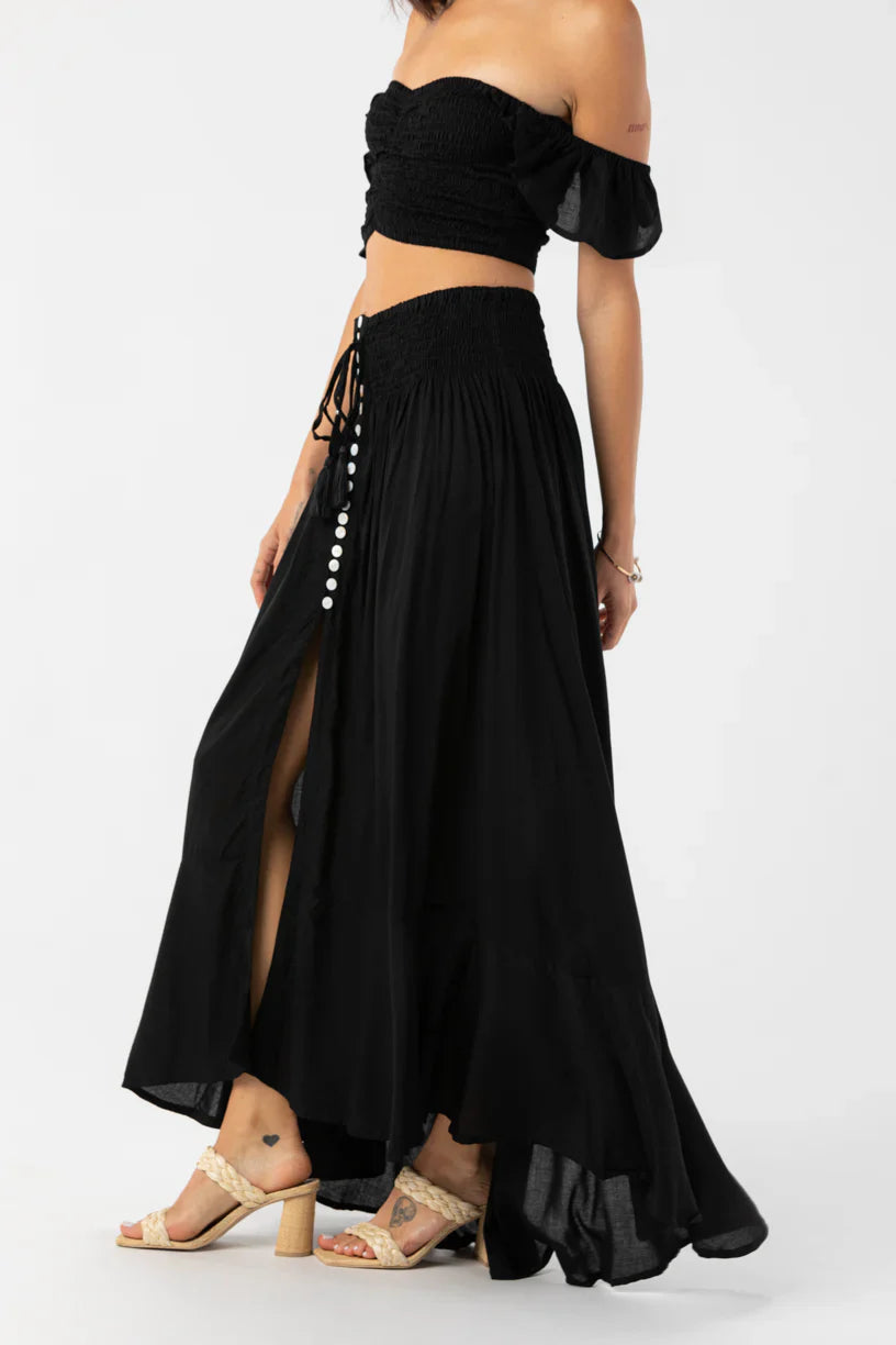 Tiare Hawaii Dakota Skirt - Black