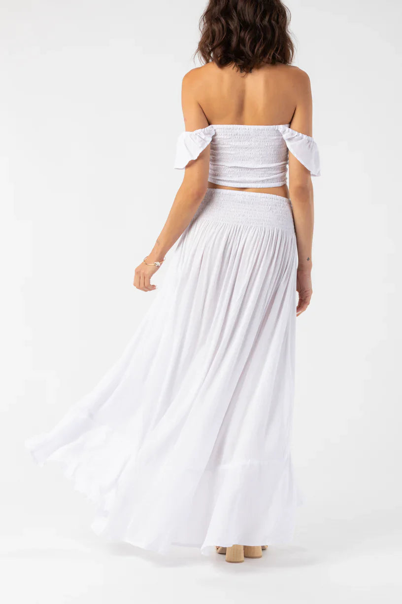 Tiare Hawaii Dakota Skirt - White