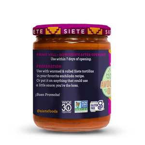 Siete Foods Red Enchilada Sauce
