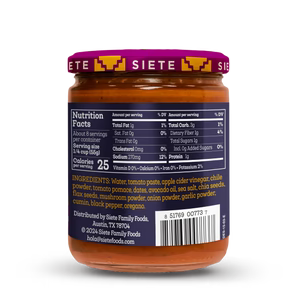 Siete Foods Red Enchilada Sauce