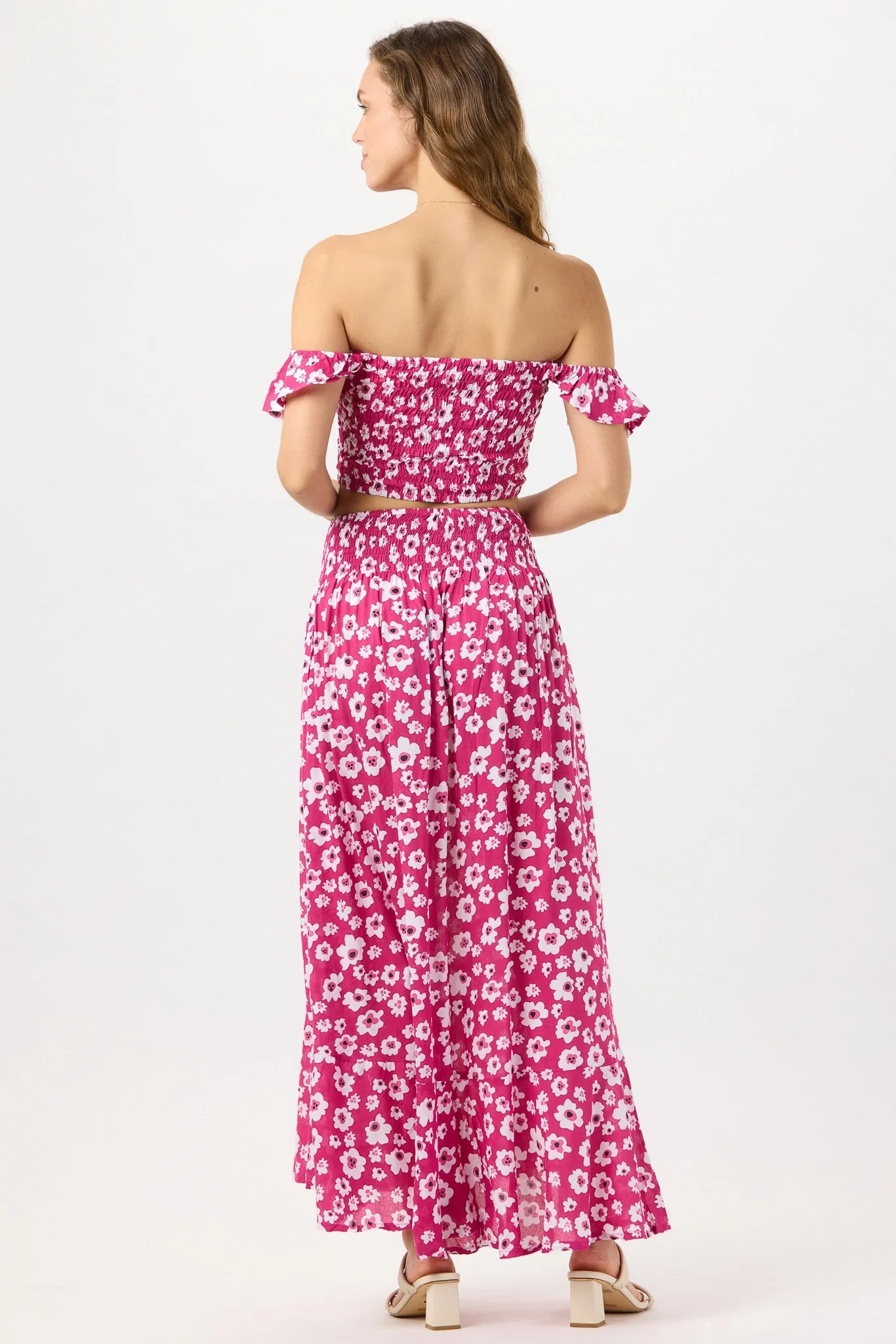 Tiare Hawaii Hollie Crop Top - Bali Isle Berry