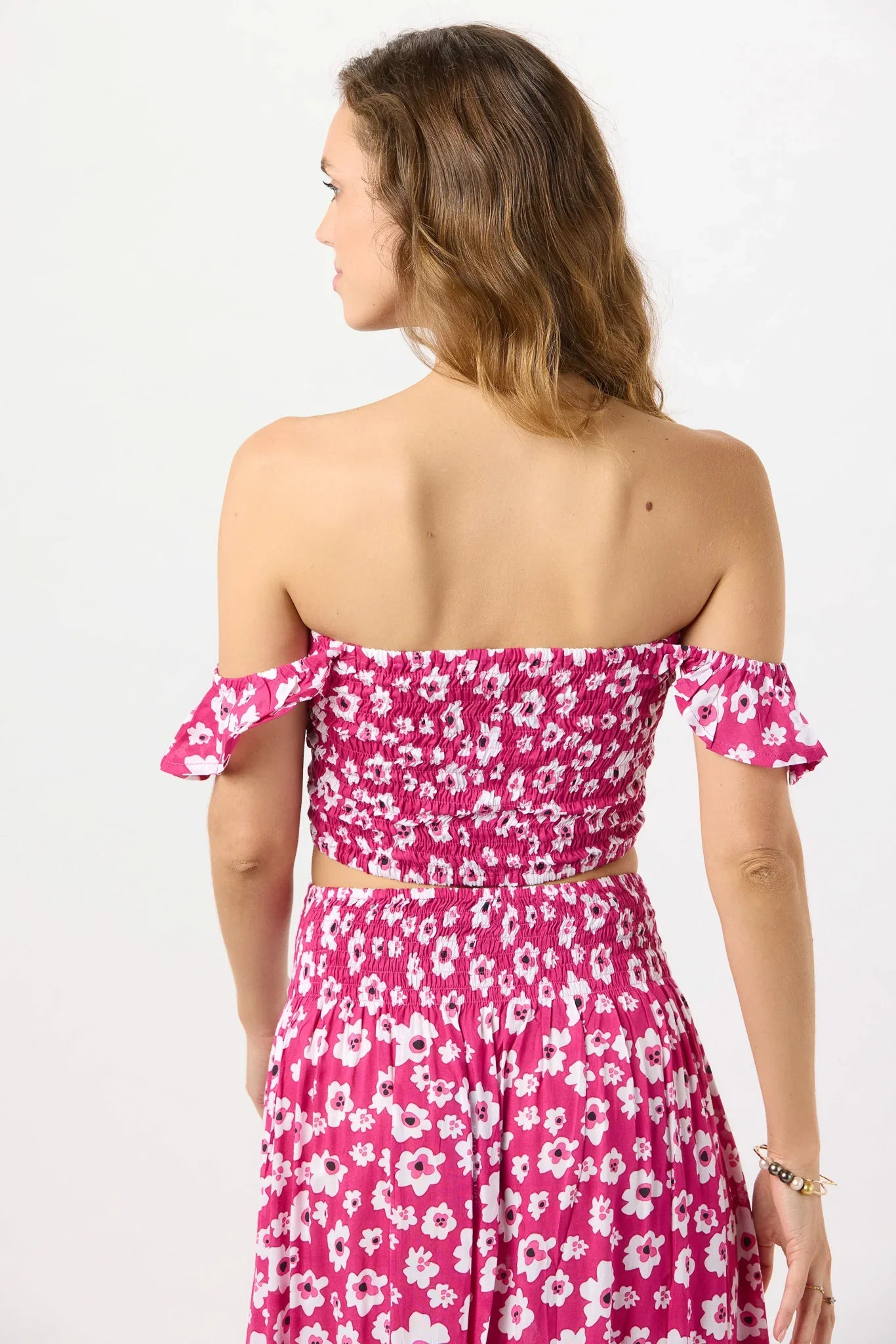 Tiare Hawaii Hollie Crop Top - Bali Isle Berry