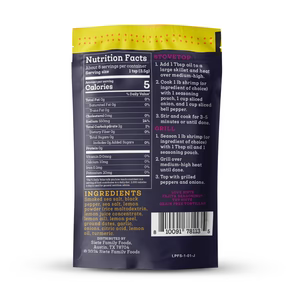 Siete Foods Lemon Pepper Fajita Seasoning