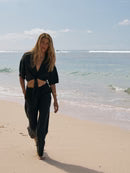 The Handloom Lucid Flow Tie Pants