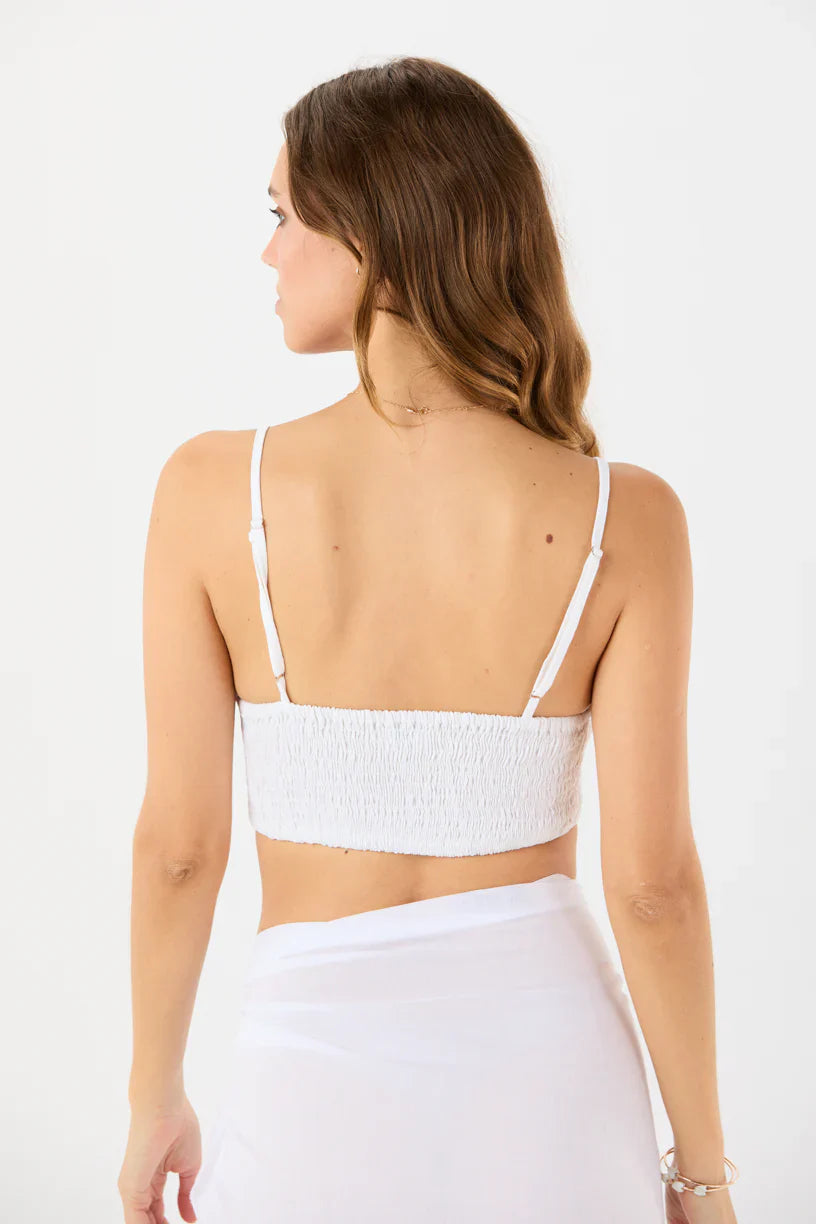 Tiare Hawaii Minnow Top - White