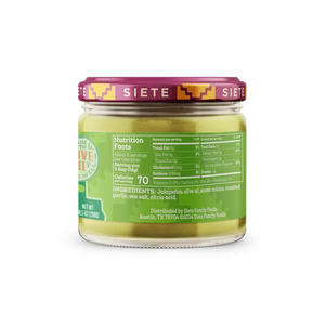 Siete Foods Salsa Cremosa