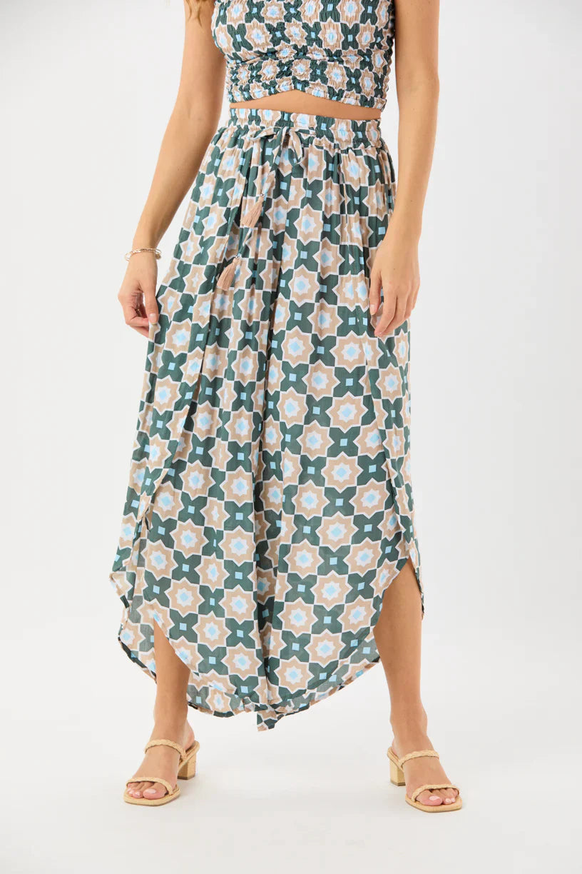 Tiare Hawaii Shoreline Pant - Casablanca Moss Sand