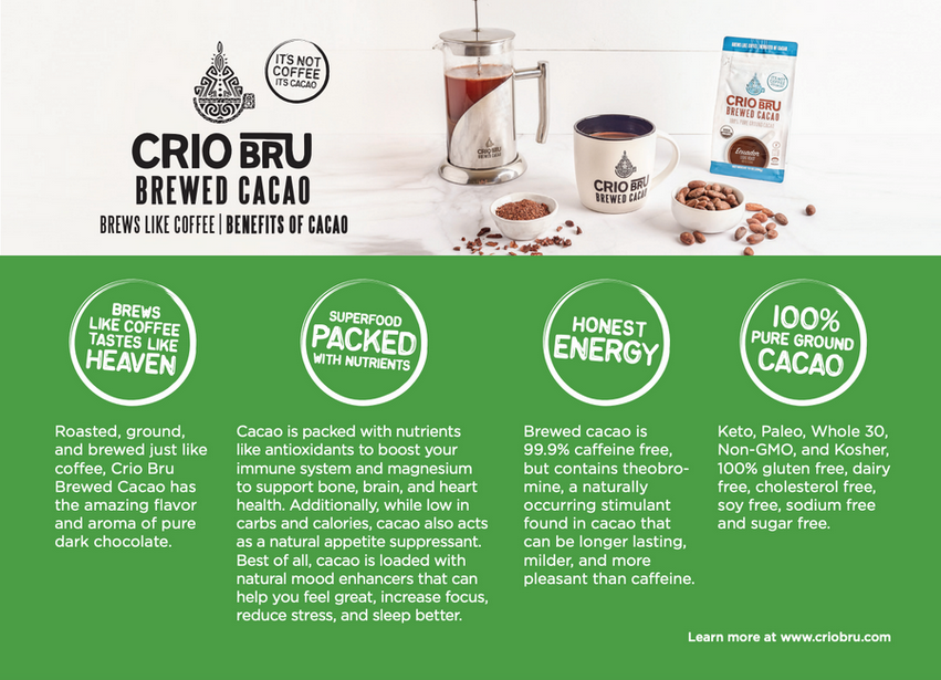 Crio Bru Mini Sampler Starter Set with French Press
