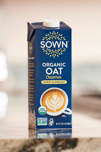 Crio Bru Sown Organic Oat Creamer - Sweet & Creamy 2 LB (32oz) (x2)