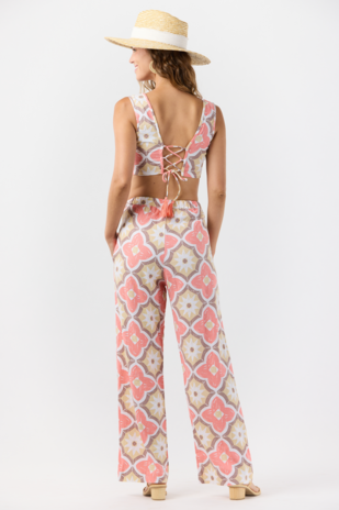 Tiare Hawaii Crete Top - Spanish Tiles Peach