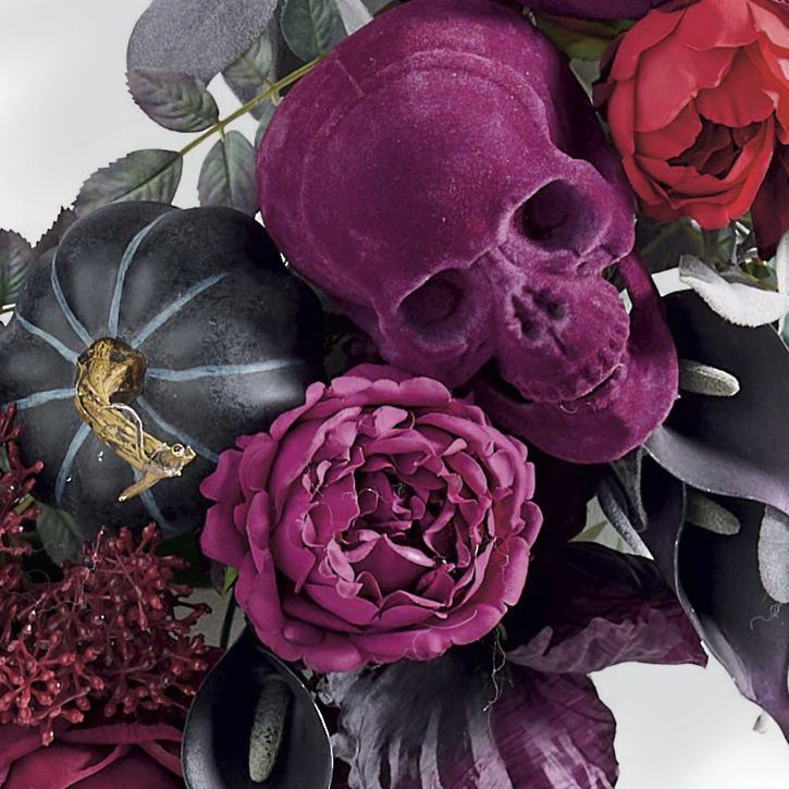 Grandin Road Darksome Gothic Wreath, 26"