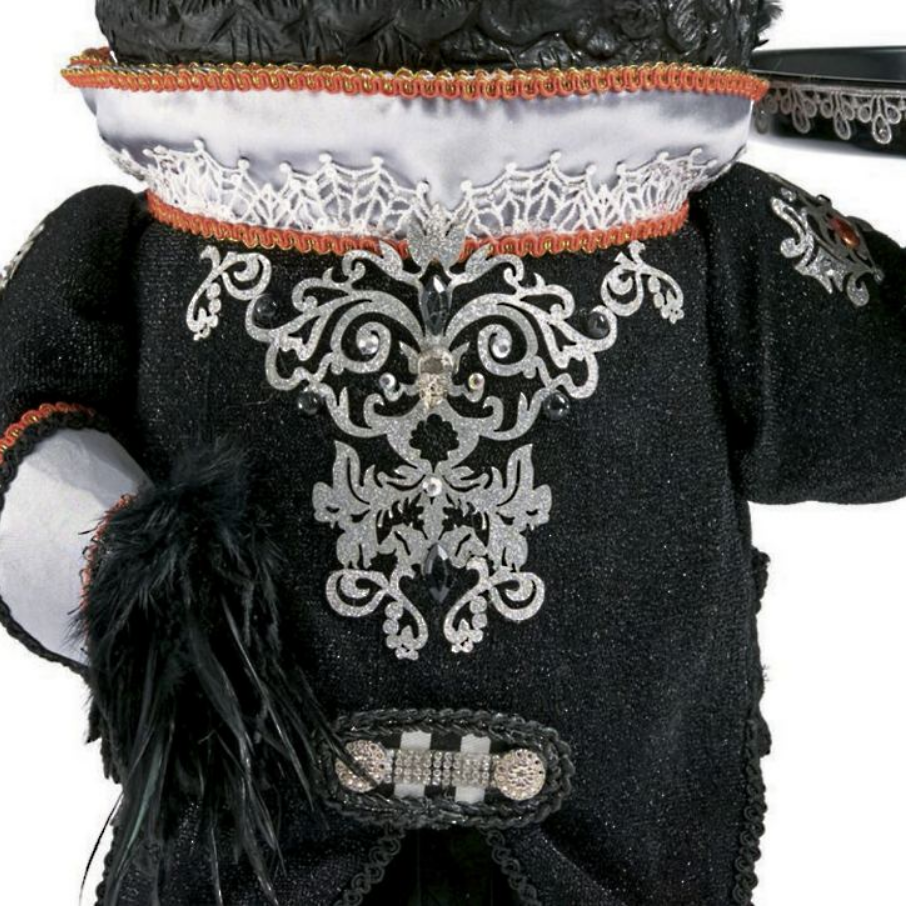Grandin Road Katherine's Collection Macabre Owl Tabletop Server
