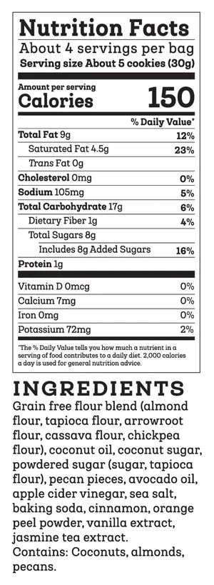 Siete Foods Grain Free Mexican Wedding Cookies