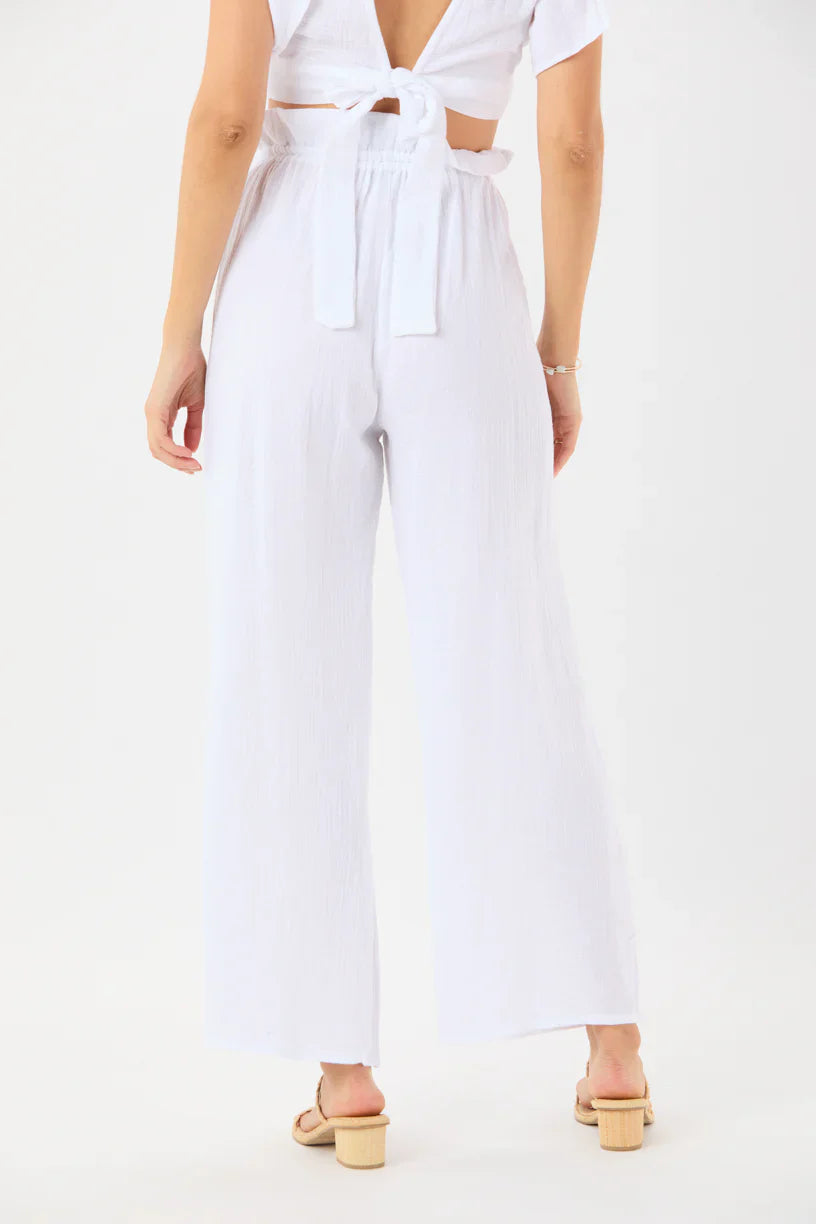Tiare Hawaii Tristan Pant - White