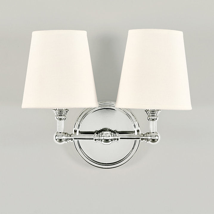 Ballard Designs Amelie Sconce - Polished Nickel 3 Light