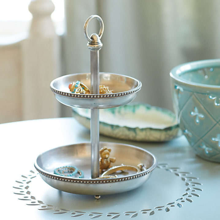 Ballard Designs Sophia Jewelry Dish & Necklace Stand - Necklace Stand