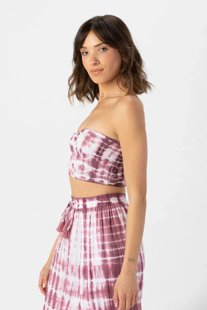 Tiare Hawaii Hollie Crop Top Sleeveless - Sabia Quartz