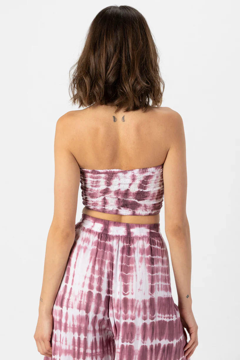Tiare Hawaii Hollie Crop Top Sleeveless - Sabia Quartz