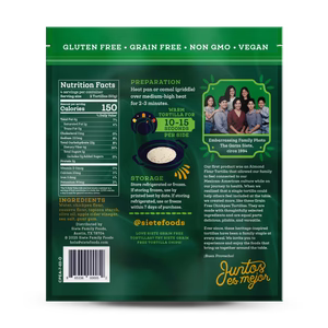 Siete Foods Grain Free Chickpea Flour Tortillas