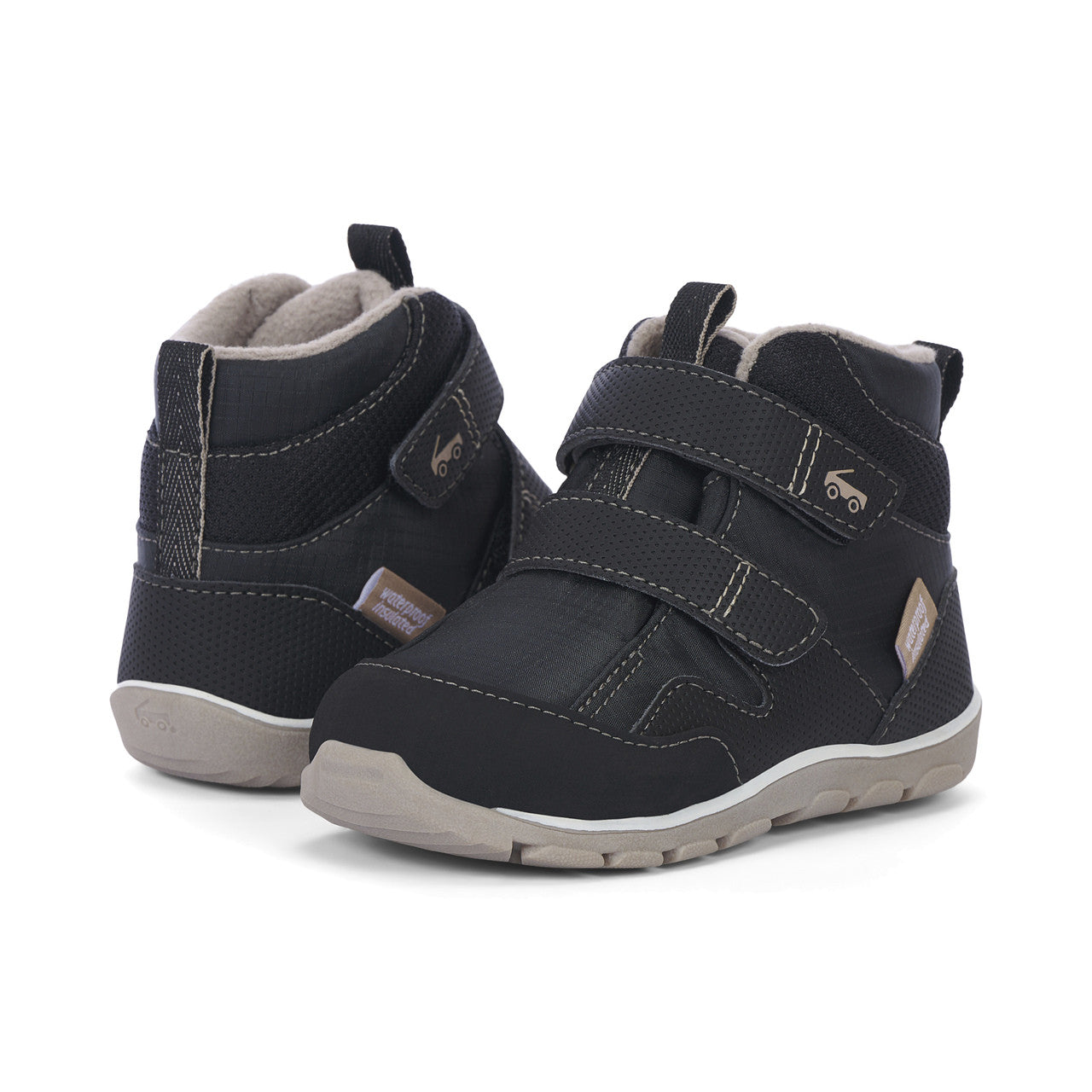 See Kai Run Boy's Atlas III Waterproof/Insulated Black