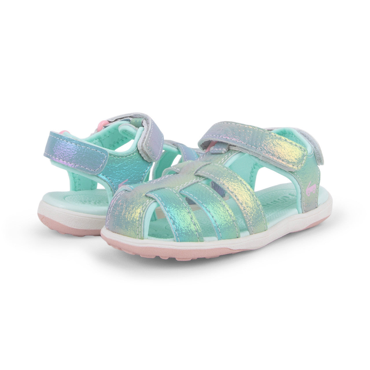 See Kai Run Girl's Paley Silver Rainbows