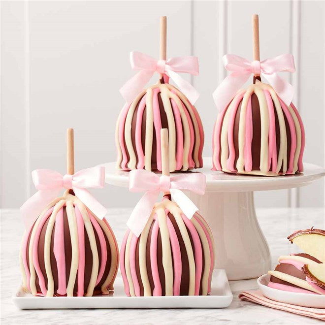 Mrs Prindables Baby Blue & Baby Pink Triple Chocolate Caramel Apple 12-Pack