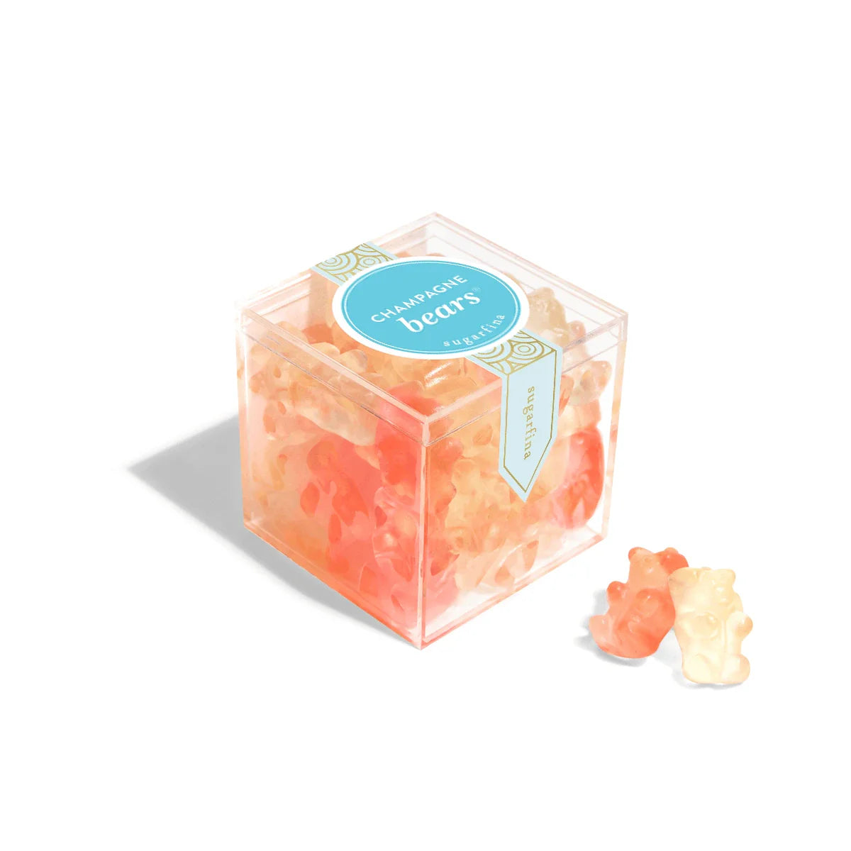 Sugarfina Champagne Bears Gummy - Small Candy Cube (x4)