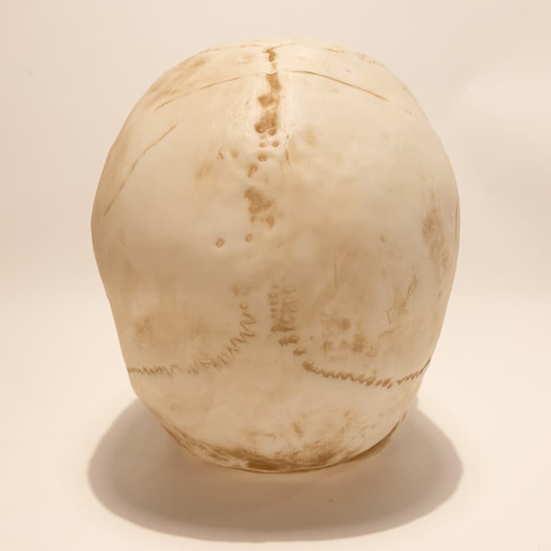Cracker Barrel Skull Blow Mold