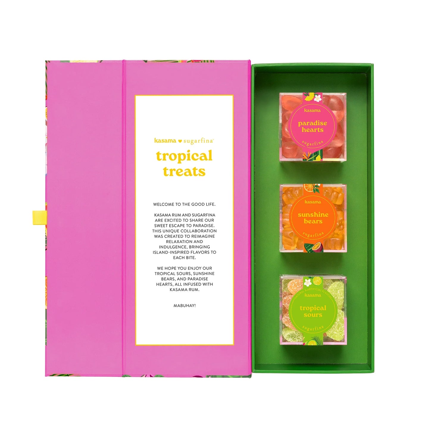Sugarfina Tropical Treats 3 Piece Bento Box (x3)