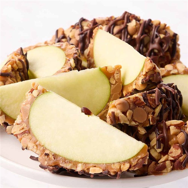 Mrs Prindables Chocolate Peanut Butter Almond Great Job Jumbo Caramel Apple