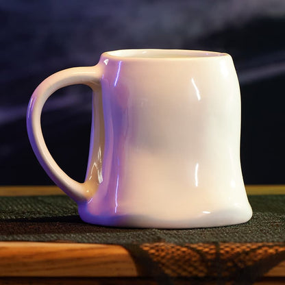 Cracker Barrel Stoneware Ghost Mug