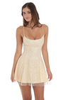 Lucy in the Sky Sequin Beaded Mini Dress
