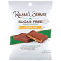 Russell Stover Chocolates Sugar Free Caramel Tiles Candy, 2.25 oz bag