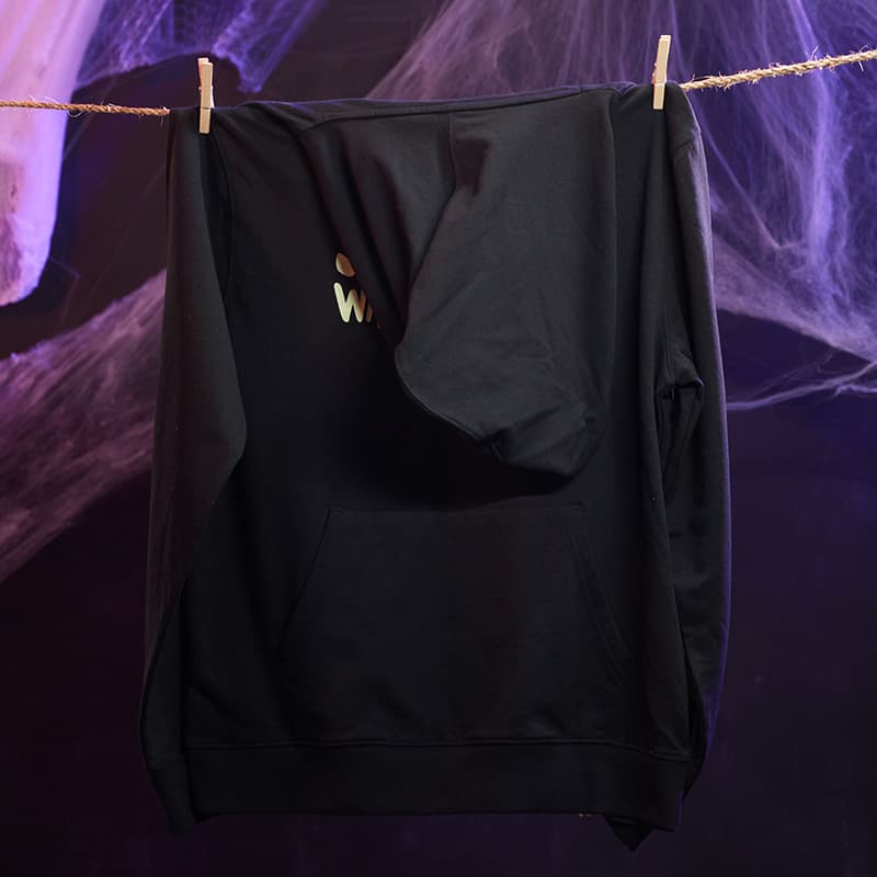Cracker Barrel Scooby Doo Glow Black Hoodie