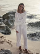 The Handloom Paloma Paper Bag Pants