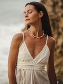 The Handloom Sage Maxi Dress