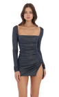 Lucy in the Sky Side Slit Dress