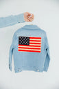 Judith March MINI KIDS LAND OF THE FREE DENIM JACKET