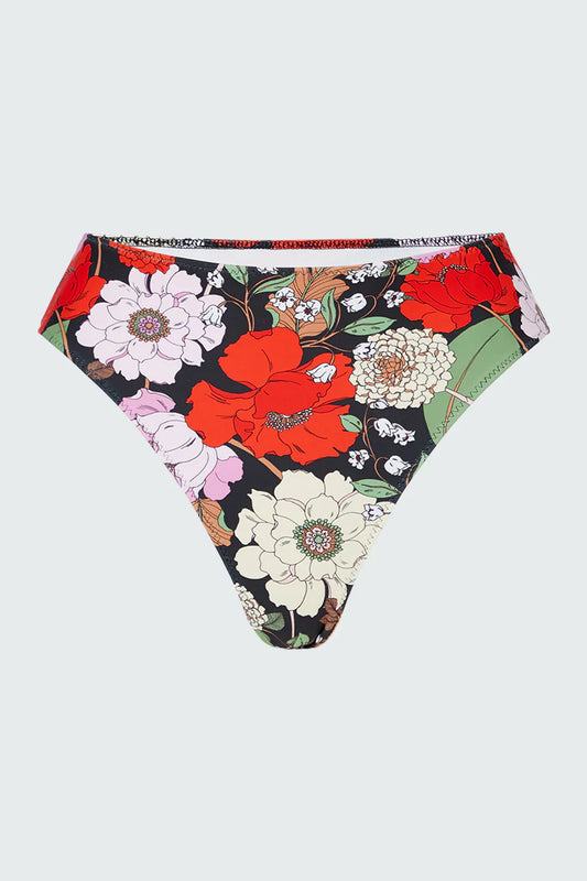 Watskin Sunwear Belle Bikini Bottom in Multi Floral